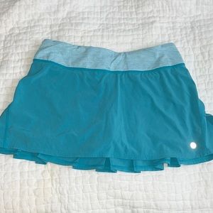 Lululemon tennis skirt with pleated back
